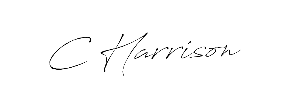 C Harrison stylish signature style. Best Handwritten Sign (Antro_Vectra) for my name. Handwritten Signature Collection Ideas for my name C Harrison. C Harrison signature style 6 images and pictures png