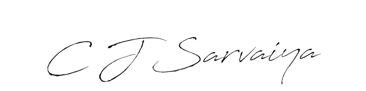 Here are the top 10 professional signature styles for the name C J Sarvaiya. These are the best autograph styles you can use for your name. C J Sarvaiya signature style 6 images and pictures png