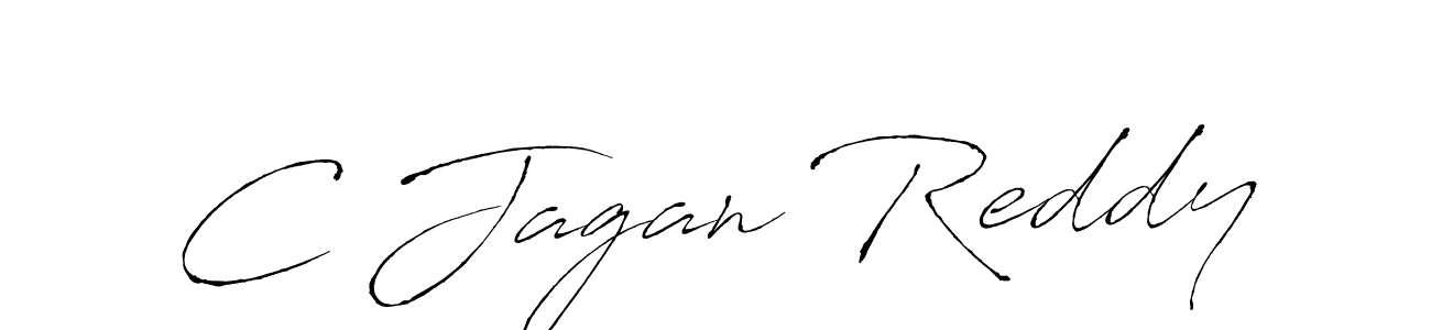 Design your own signature with our free online signature maker. With this signature software, you can create a handwritten (Antro_Vectra) signature for name C Jagan Reddy. C Jagan Reddy signature style 6 images and pictures png