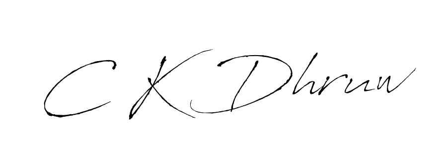 Use a signature maker to create a handwritten signature online. With this signature software, you can design (Antro_Vectra) your own signature for name C K Dhruw. C K Dhruw signature style 6 images and pictures png