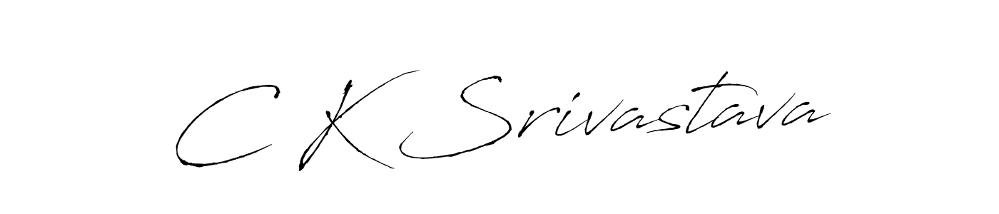 Also You can easily find your signature by using the search form. We will create C K Srivastava name handwritten signature images for you free of cost using Antro_Vectra sign style. C K Srivastava signature style 6 images and pictures png