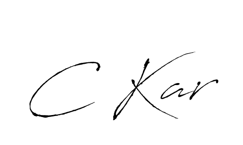 Make a beautiful signature design for name C Kar. With this signature (Antro_Vectra) style, you can create a handwritten signature for free. C Kar signature style 6 images and pictures png