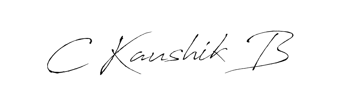 Also You can easily find your signature by using the search form. We will create C Kaushik B name handwritten signature images for you free of cost using Antro_Vectra sign style. C Kaushik B signature style 6 images and pictures png