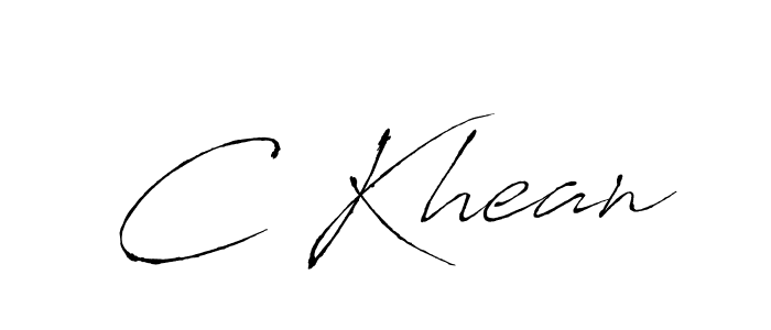 Once you've used our free online signature maker to create your best signature Antro_Vectra style, it's time to enjoy all of the benefits that C Khean name signing documents. C Khean signature style 6 images and pictures png