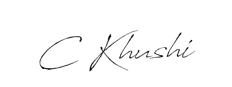 Best and Professional Signature Style for C Khushi. Antro_Vectra Best Signature Style Collection. C Khushi signature style 6 images and pictures png