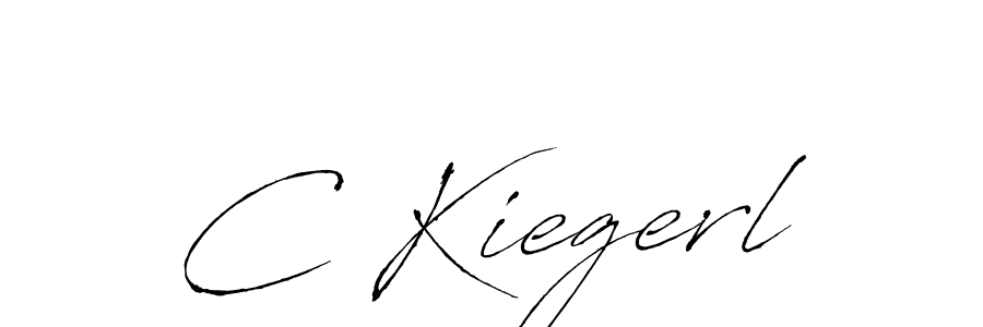 Design your own signature with our free online signature maker. With this signature software, you can create a handwritten (Antro_Vectra) signature for name C Kiegerl. C Kiegerl signature style 6 images and pictures png