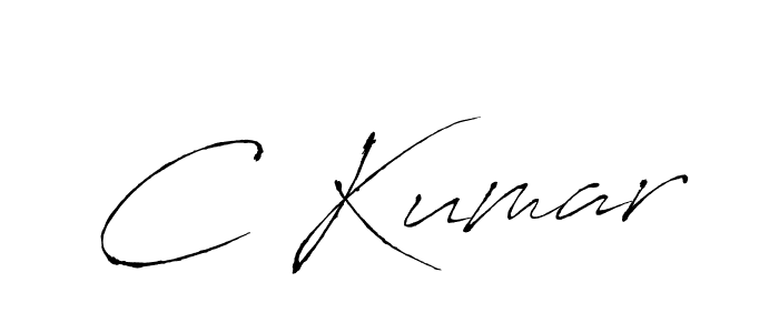 if you are searching for the best signature style for your name C Kumar. so please give up your signature search. here we have designed multiple signature styles  using Antro_Vectra. C Kumar signature style 6 images and pictures png