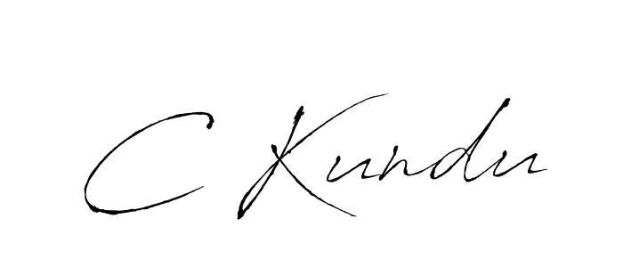 Antro_Vectra is a professional signature style that is perfect for those who want to add a touch of class to their signature. It is also a great choice for those who want to make their signature more unique. Get C Kundu name to fancy signature for free. C Kundu signature style 6 images and pictures png