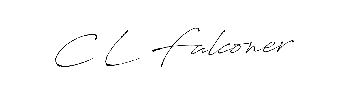 Use a signature maker to create a handwritten signature online. With this signature software, you can design (Antro_Vectra) your own signature for name C L Falconer. C L Falconer signature style 6 images and pictures png