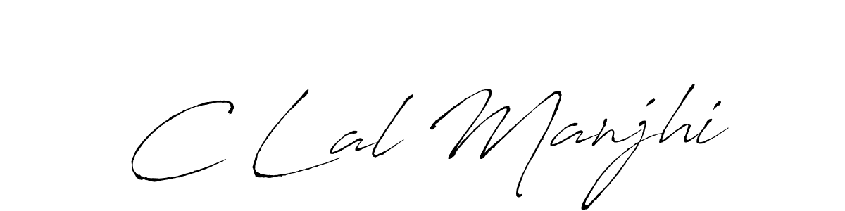Also You can easily find your signature by using the search form. We will create C Lal Manjhi name handwritten signature images for you free of cost using Antro_Vectra sign style. C Lal Manjhi signature style 6 images and pictures png