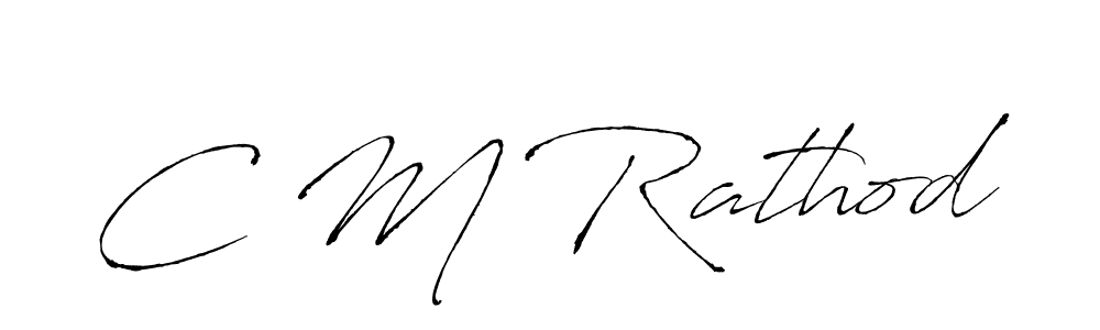 How to Draw C M Rathod signature style? Antro_Vectra is a latest design signature styles for name C M Rathod. C M Rathod signature style 6 images and pictures png