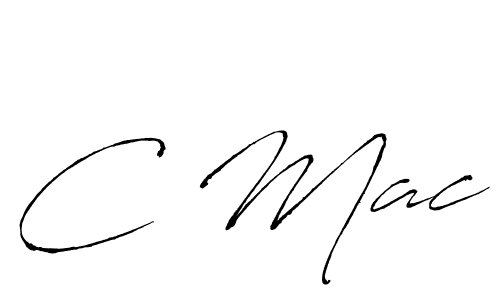 if you are searching for the best signature style for your name C Mac. so please give up your signature search. here we have designed multiple signature styles  using Antro_Vectra. C Mac signature style 6 images and pictures png