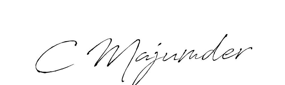 C Majumder stylish signature style. Best Handwritten Sign (Antro_Vectra) for my name. Handwritten Signature Collection Ideas for my name C Majumder. C Majumder signature style 6 images and pictures png