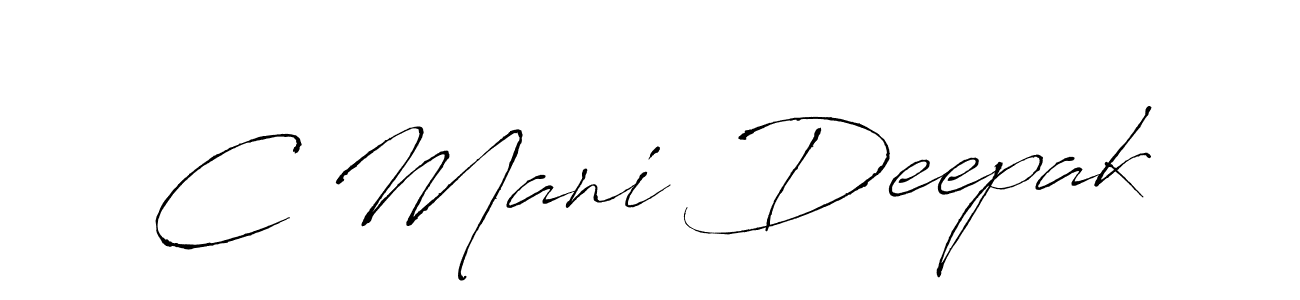 It looks lik you need a new signature style for name C Mani Deepak. Design unique handwritten (Antro_Vectra) signature with our free signature maker in just a few clicks. C Mani Deepak signature style 6 images and pictures png