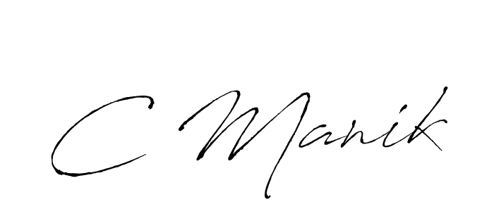 Make a beautiful signature design for name C Manik. Use this online signature maker to create a handwritten signature for free. C Manik signature style 6 images and pictures png
