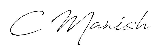 Build your personal autograph collection for name C Manish with Antro_Vectra design. Browse, select, and save your favorites. C Manish signature style 6 images and pictures png
