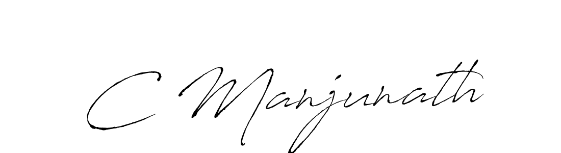 if you are searching for the best signature style for your name C Manjunath. so please give up your signature search. here we have designed multiple signature styles  using Antro_Vectra. C Manjunath signature style 6 images and pictures png