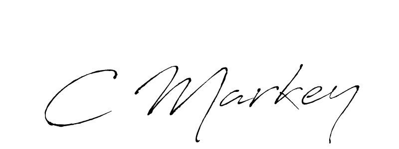 How to make C Markey signature? Antro_Vectra is a professional autograph style. Create handwritten signature for C Markey name. C Markey signature style 6 images and pictures png