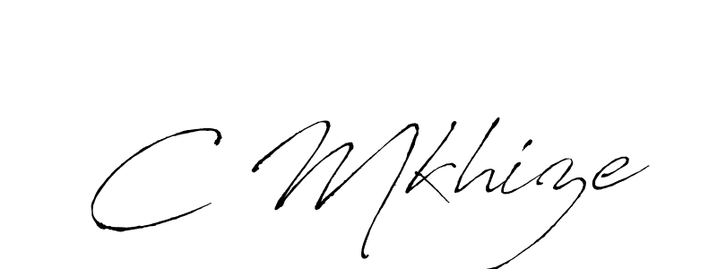 Similarly Antro_Vectra is the best handwritten signature design. Signature creator online .You can use it as an online autograph creator for name C Mkhize. C Mkhize signature style 6 images and pictures png