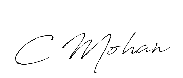 Also You can easily find your signature by using the search form. We will create C Mohan name handwritten signature images for you free of cost using Antro_Vectra sign style. C Mohan signature style 6 images and pictures png