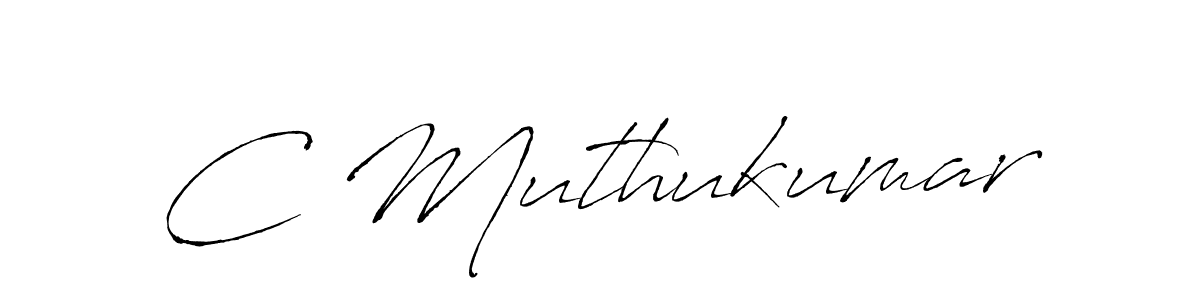 This is the best signature style for the C Muthukumar name. Also you like these signature font (Antro_Vectra). Mix name signature. C Muthukumar signature style 6 images and pictures png