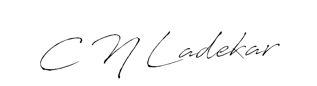 How to Draw C N Ladekar signature style? Antro_Vectra is a latest design signature styles for name C N Ladekar. C N Ladekar signature style 6 images and pictures png