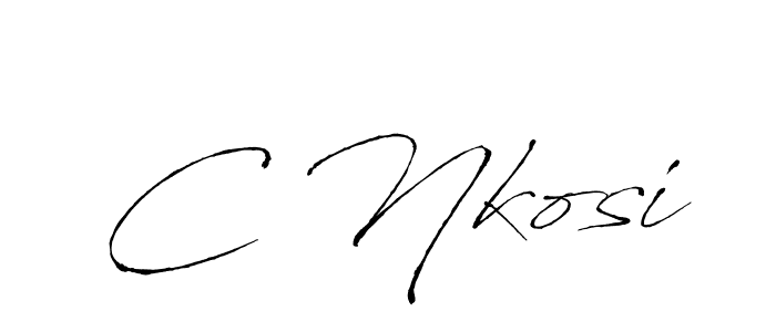 It looks lik you need a new signature style for name C Nkosi. Design unique handwritten (Antro_Vectra) signature with our free signature maker in just a few clicks. C Nkosi signature style 6 images and pictures png