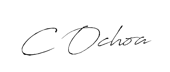 Antro_Vectra is a professional signature style that is perfect for those who want to add a touch of class to their signature. It is also a great choice for those who want to make their signature more unique. Get C Ochoa name to fancy signature for free. C Ochoa signature style 6 images and pictures png