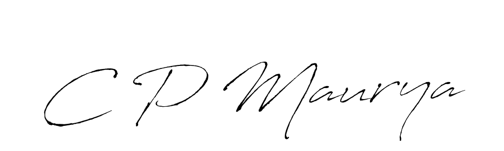 How to make C P Maurya signature? Antro_Vectra is a professional autograph style. Create handwritten signature for C P Maurya name. C P Maurya signature style 6 images and pictures png