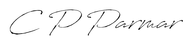 You should practise on your own different ways (Antro_Vectra) to write your name (C P Parmar) in signature. Don't let someone else do it for you. C P Parmar signature style 6 images and pictures png
