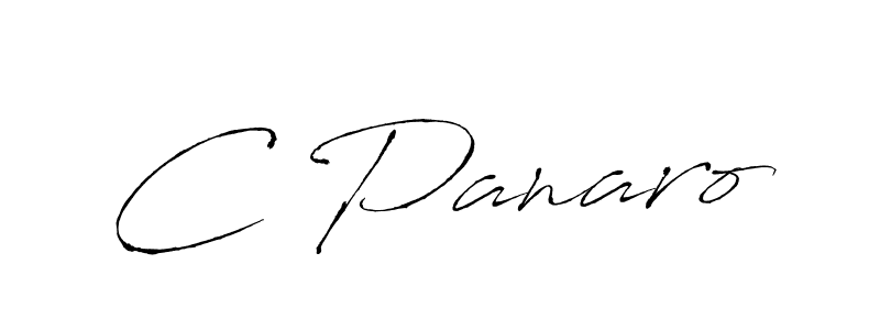 How to make C Panaro name signature. Use Antro_Vectra style for creating short signs online. This is the latest handwritten sign. C Panaro signature style 6 images and pictures png