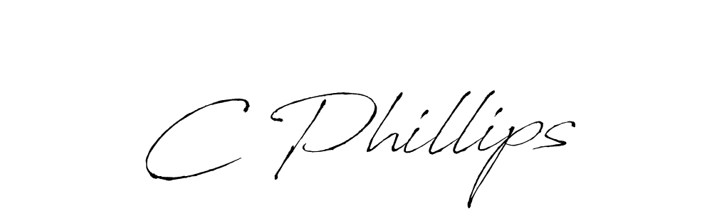 You should practise on your own different ways (Antro_Vectra) to write your name (C Phillips) in signature. don't let someone else do it for you. C Phillips signature style 6 images and pictures png