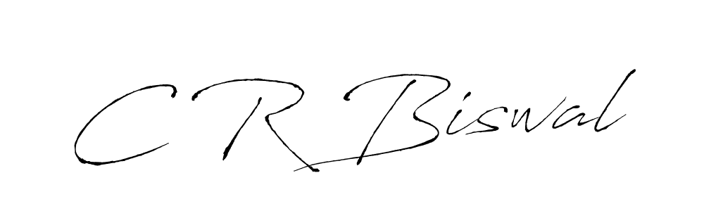 Design your own signature with our free online signature maker. With this signature software, you can create a handwritten (Antro_Vectra) signature for name C R Biswal. C R Biswal signature style 6 images and pictures png