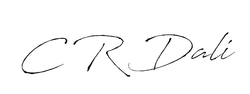 if you are searching for the best signature style for your name C R Dali. so please give up your signature search. here we have designed multiple signature styles  using Antro_Vectra. C R Dali signature style 6 images and pictures png