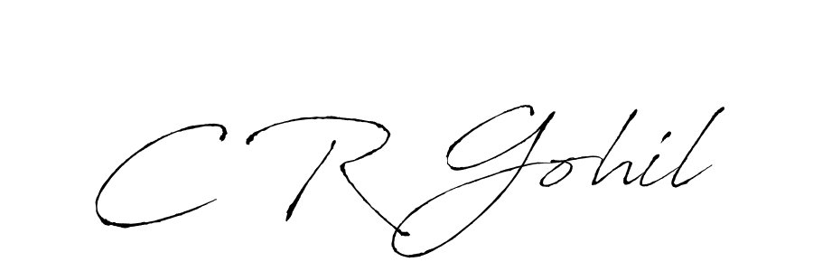 Here are the top 10 professional signature styles for the name C R Gohil. These are the best autograph styles you can use for your name. C R Gohil signature style 6 images and pictures png