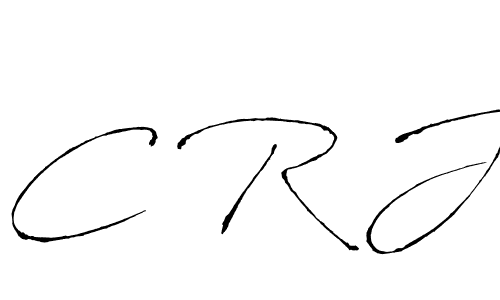How to Draw C R J signature style? Antro_Vectra is a latest design signature styles for name C R J. C R J signature style 6 images and pictures png