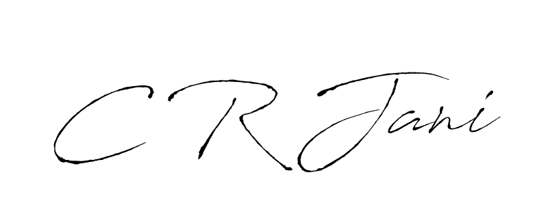 You can use this online signature creator to create a handwritten signature for the name C R Jani. This is the best online autograph maker. C R Jani signature style 6 images and pictures png