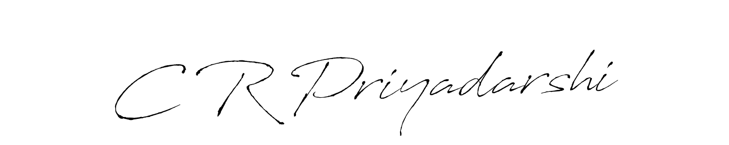 Use a signature maker to create a handwritten signature online. With this signature software, you can design (Antro_Vectra) your own signature for name C R Priyadarshi. C R Priyadarshi signature style 6 images and pictures png