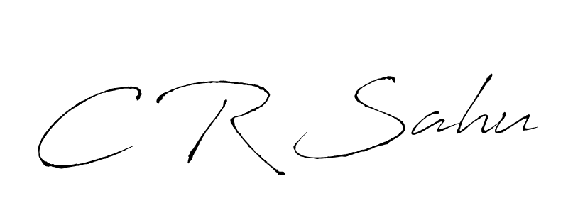 It looks lik you need a new signature style for name C R Sahu. Design unique handwritten (Antro_Vectra) signature with our free signature maker in just a few clicks. C R Sahu signature style 6 images and pictures png