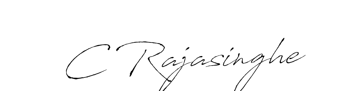 The best way (Antro_Vectra) to make a short signature is to pick only two or three words in your name. The name C Rajasinghe include a total of six letters. For converting this name. C Rajasinghe signature style 6 images and pictures png