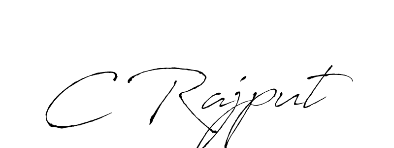 Antro_Vectra is a professional signature style that is perfect for those who want to add a touch of class to their signature. It is also a great choice for those who want to make their signature more unique. Get C Rajput name to fancy signature for free. C Rajput signature style 6 images and pictures png