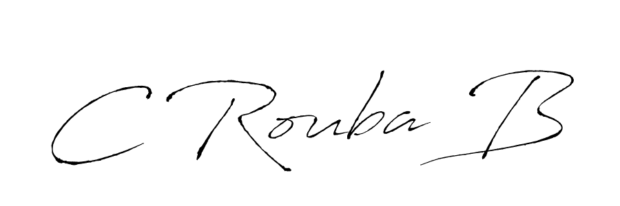 Best and Professional Signature Style for C Rouba B. Antro_Vectra Best Signature Style Collection. C Rouba B signature style 6 images and pictures png