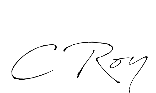 Create a beautiful signature design for name C Roy. With this signature (Antro_Vectra) fonts, you can make a handwritten signature for free. C Roy signature style 6 images and pictures png