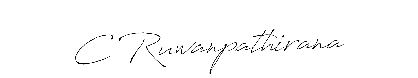 How to Draw C Ruwanpathirana signature style? Antro_Vectra is a latest design signature styles for name C Ruwanpathirana. C Ruwanpathirana signature style 6 images and pictures png