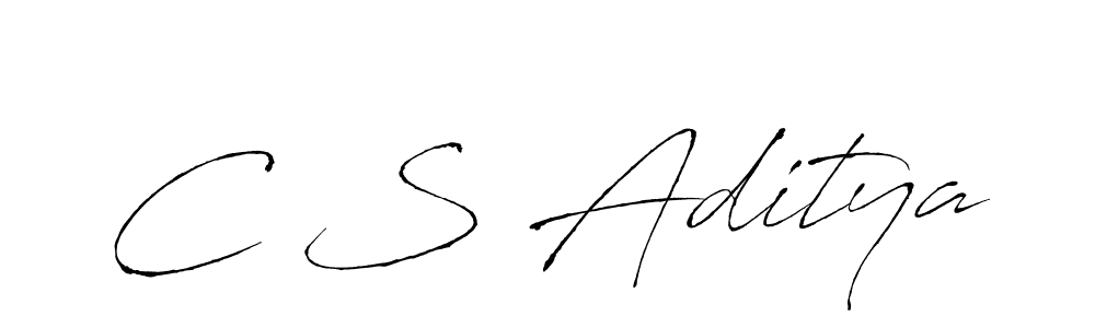 Also You can easily find your signature by using the search form. We will create C S Aditya name handwritten signature images for you free of cost using Antro_Vectra sign style. C S Aditya signature style 6 images and pictures png