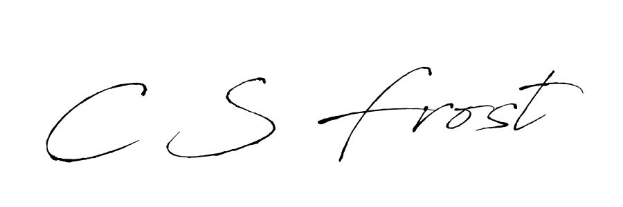 It looks lik you need a new signature style for name C S Frost. Design unique handwritten (Antro_Vectra) signature with our free signature maker in just a few clicks. C S Frost signature style 6 images and pictures png