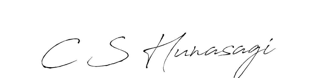 Also we have C S Hunasagi name is the best signature style. Create professional handwritten signature collection using Antro_Vectra autograph style. C S Hunasagi signature style 6 images and pictures png