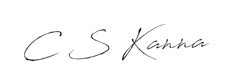 Make a beautiful signature design for name C S Kanna. Use this online signature maker to create a handwritten signature for free. C S Kanna signature style 6 images and pictures png