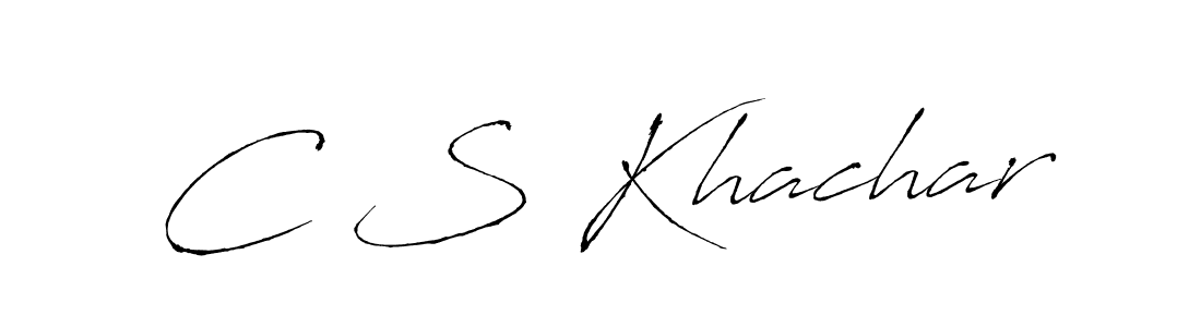 How to Draw C S Khachar signature style? Antro_Vectra is a latest design signature styles for name C S Khachar. C S Khachar signature style 6 images and pictures png