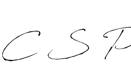 It looks lik you need a new signature style for name C S P. Design unique handwritten (Antro_Vectra) signature with our free signature maker in just a few clicks. C S P signature style 6 images and pictures png